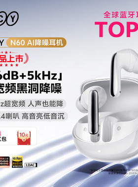 QCY MeloBuds N60主动降噪ANC无线蓝牙耳机QCY T13 AN