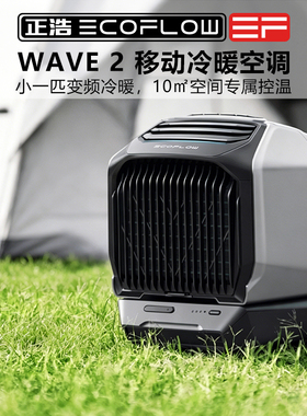 正浩ECOFLOW便携式移动车载空调岚 WAVE2 露营冷暖免安装免排水3