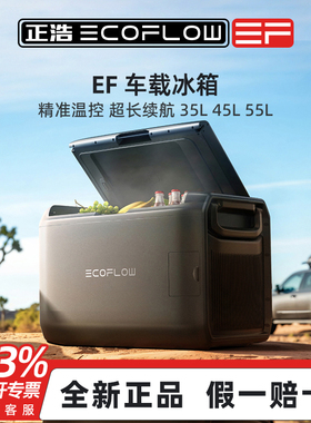 正浩ECOFLOW新品CLassic车载冰箱户外便携式露营冷冻冷藏双温制冰
