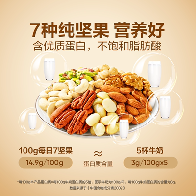 良品铺子100%纯坚果0添加