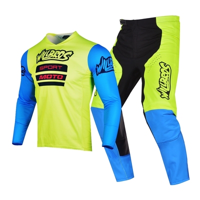 WILLBROS越野骑行服攀爬速降山地MX DH ATV沙滩车骑行套装护膝款