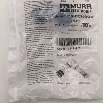 议价德国MURR穆尔 7000-13021-0000000可维修