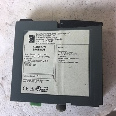 议价EUROTHERM 4LOOPUW PROFIBUS模块，英可维修