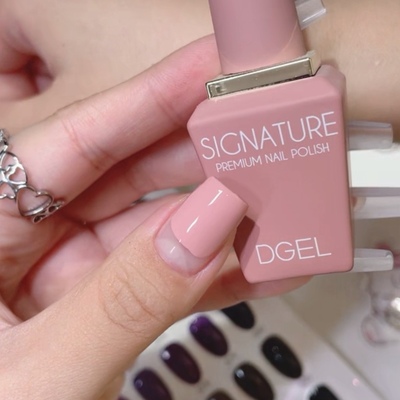 裸粉色甲油胶DGEL韩国进口