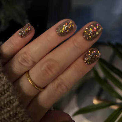 2025 日本小布 emena 爆闪胶 碎钻胶 1019 小红书热门