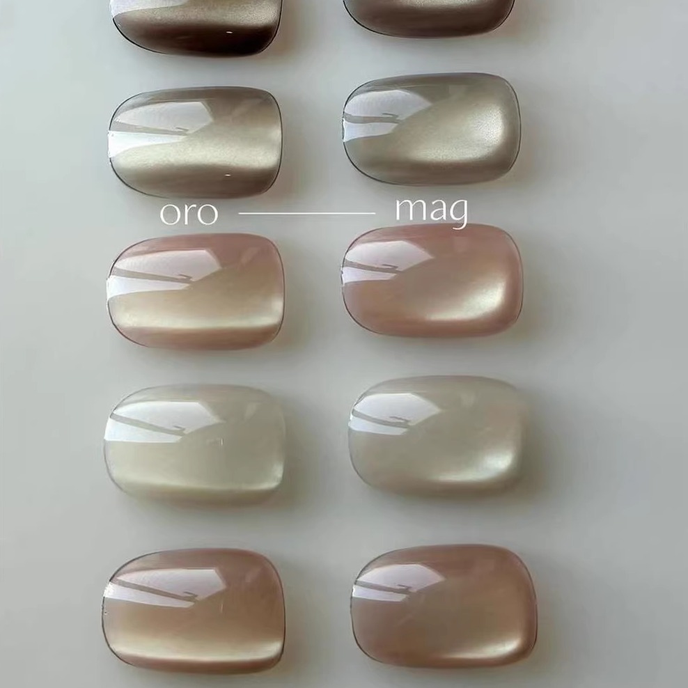 2025 日本进口 CLETO 东京展会 Oro Mag 猫眼胶 甲油胶 INS爆款