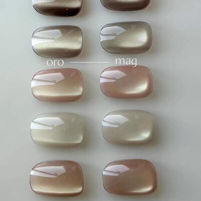 2025 日本进口 CLETO 东京展会 Oro Mag 猫眼胶 甲油胶 INS爆款