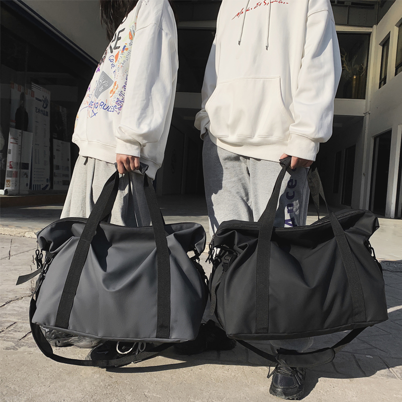 短途手提旅行包大容量防水折叠旅行袋男女出差行李收纳轻便健身包