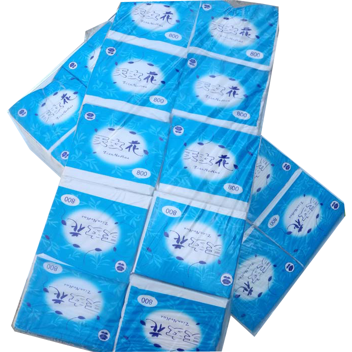 10包 天女花 800平板刀切纸 方块卫生纸 厕纸卫生纸 厕纸修车用纸