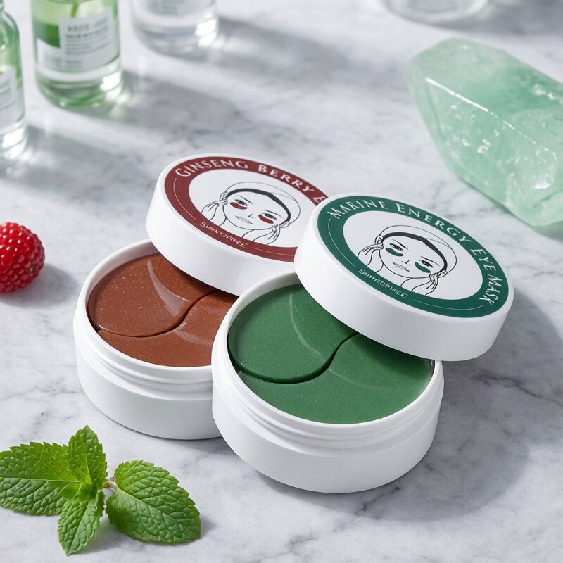 韩国香蒲丽眼膜贴绿公主红参眼贴黑眼圈眼袋淡化细纹紧致提拉水润