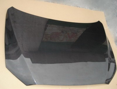 三菱EVO机盖EVO10代汽车改装引擎盖EVO原厂款碳纤维引擎盖