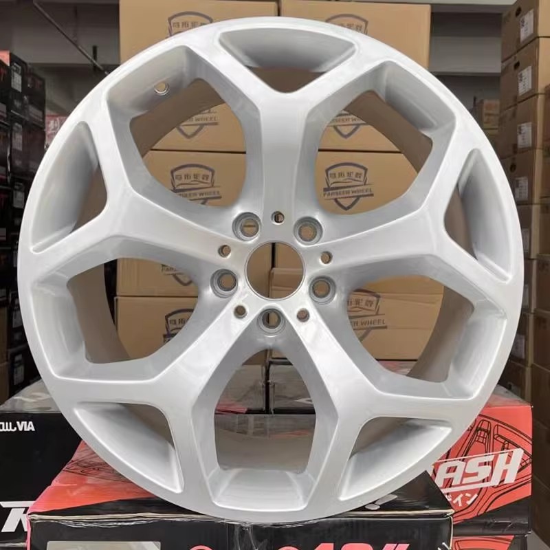 适用20 寸改装宝马3 5 7系X3 X5 X6 M5 M3轮毂改装铝车轮毂胎铃