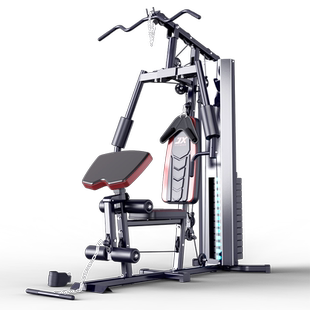 军霞健身器材家用多功能综合训练器单人站健身器械运动套装组合