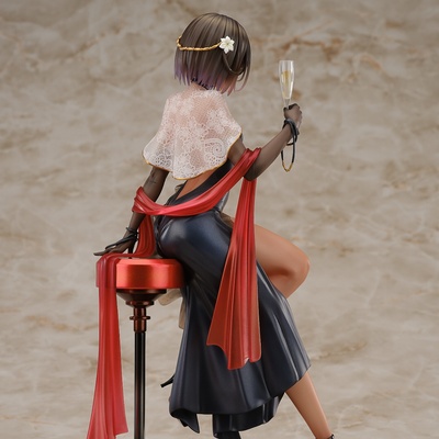 先行【模兜】MAGIARTS 对魔忍RPGX 成年雪风 晚礼服 手办雕像