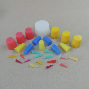 适用6mm-16mm孔径硅胶锥形弹弓塞传统弹弓堵头 藏羚羊扁皮筋塞