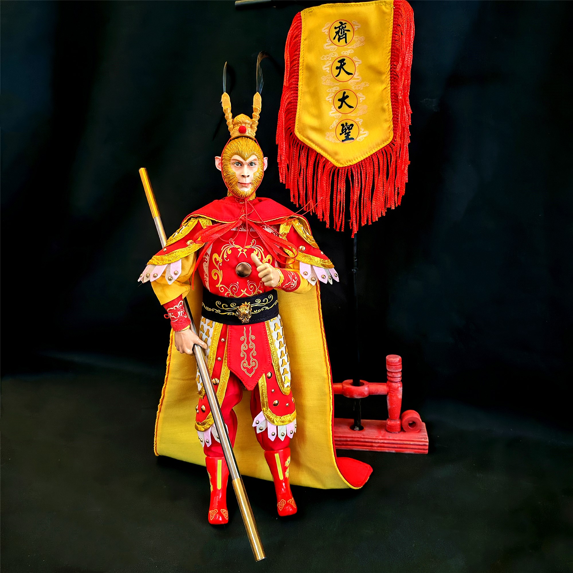 西游记孙悟空齐天大圣可动兵人