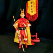西游记孙悟空齐天大圣可动人偶兵人手办模型玩具仿真人偶斗战胜佛