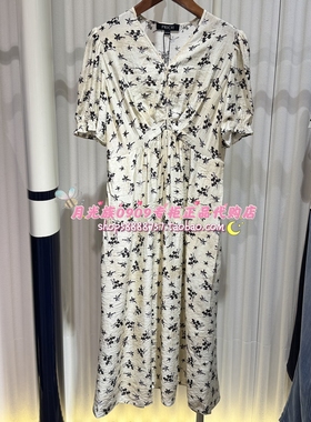 PRICH专柜正品 25年秋款 时尚百搭优雅淑女碎花连衣裙PROWF3701Q