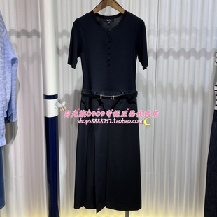 百搭休闲圆领连衣裙PROKF3802M 时尚 PRICH专柜正品 25年秋款