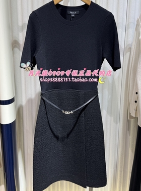 PRICH专柜正品 25年冬款 时尚百搭优雅休闲圆领连衣裙PROWF4901M
