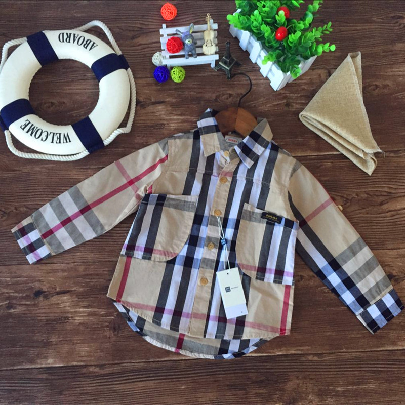 Chemise enfant à manche longue - Ref 2083999 Image 1