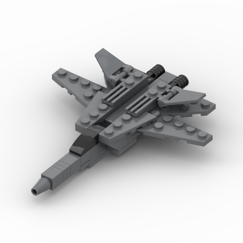 迷你战斗机f18 适用乐高零件 国产积木 拼装玩具男孩礼物小型摆件