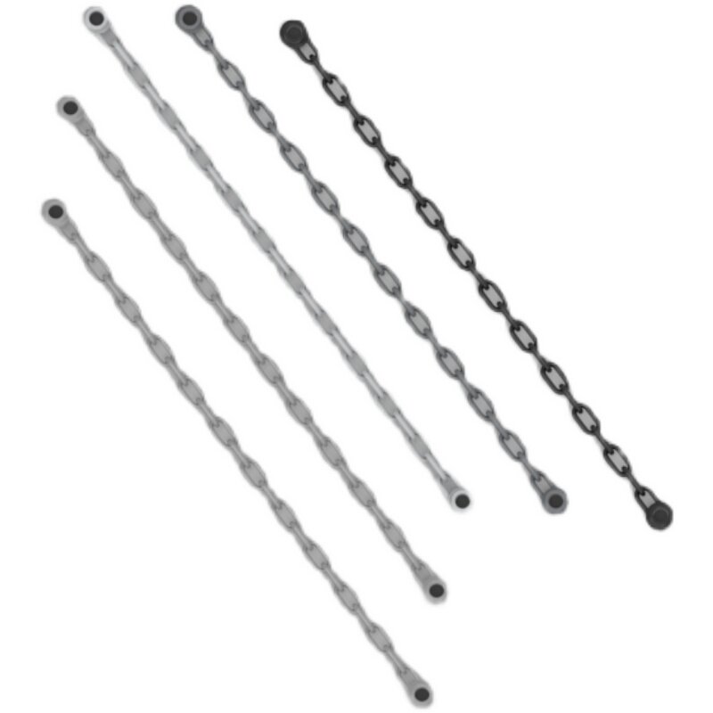 适用乐高60169 30104 国产科技教育积木零件 1x16 链条moc小颗粒