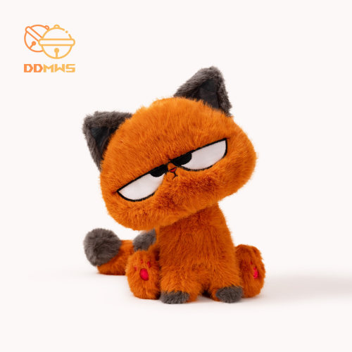 可爱拽拽的猫咪玩偶大橘猫公仔