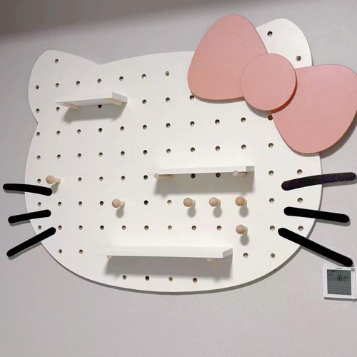 HelloKitty凯蒂猫置物架洞洞板