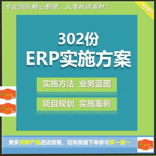 erp系统解决方案ppt资料文档erp业务蓝图设计erp实施方案成功案例