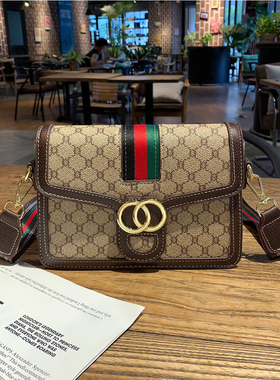 2026新款高级轻奢女包复古印花单肩斜挎小包包今年流行时尚小方包