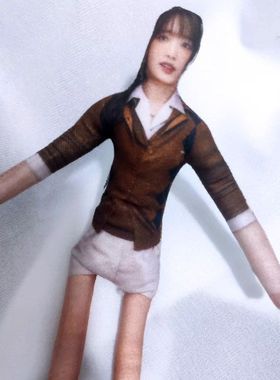 Minnie老鼠干铁丝骨架周边抽象玩偶四肢分离有骨架可摆任意凹陷造