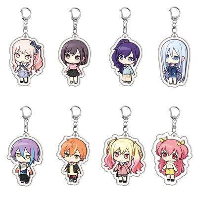 世界计划PJSK多彩舞台Project Sekai谷子V家初音静音亚克力钥匙扣