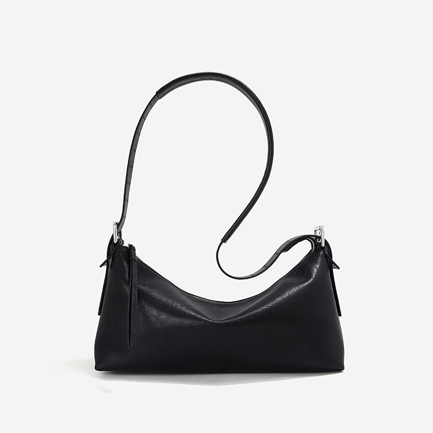 复古头层植鞣牛皮休闲单肩腋下包女通勤大容量经典真皮斜挎hobo包,箱包皮具/热销女包/男包,通用款女包,淘宝优惠券,粉丝福利购,淘宝优惠卷