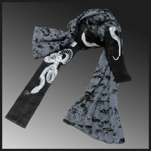 【现货】蛇洞针织围巾  秘司MEX原创设计 蛇蝎秘令废土风二次元