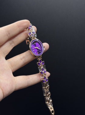 欧美时尚女士轻奢气质手链表学生图案女表手链