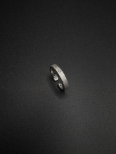 New Vintage 古著 metal  wire drawing戒指