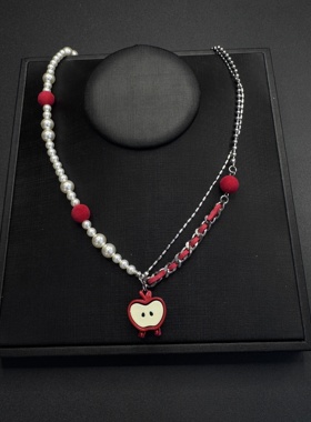 Vintage古着小众设计感高级感气质项链女新款潮少女项链H60960