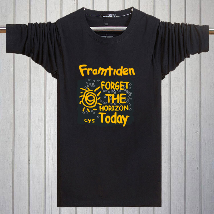 春秋款加大码加肥休闲长袖t恤男青少年圆领宽松体恤男士长袖T恤潮在类目 男装, T恤中 - 来自Buy2taobao.com提供专业的淘宝代购服务