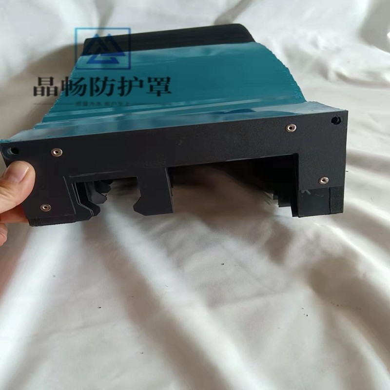 宏山激光切割机防护罩切管机导轨风琴式防尘罩伸缩保护套盔甲防火