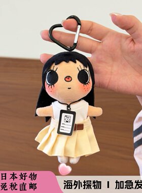 通勤小工牌米白连衣裙小玉yuy