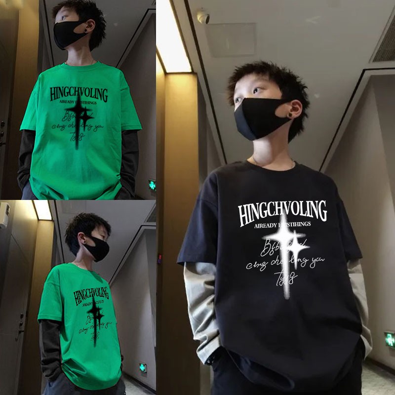 男童长袖纯棉T恤夏季新款亲肤