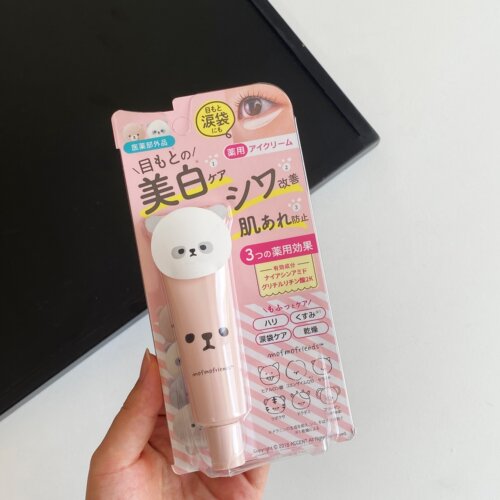 日本本土MEISHOKU明色 mofmofriends 提亮淡纹 眼周护理眼霜 30g