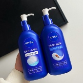 日本版 NIVEA妮维雅深层牛奶盈润丝柔润肤保湿 滋润补水身体乳350g