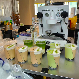 双拼奶茶杯网红双享杯一杯两饮塑料加厚双响炮S型创意耐热鸳鸯杯