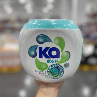 山姆代购 清洁抗菌护色留香 王子KA菁华3合1洗衣凝珠832g52粒正品