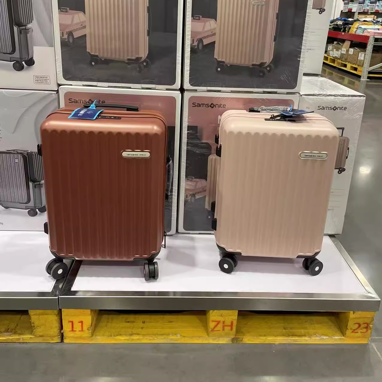 山姆代购Samsonite新秀丽四轮拉杆箱20英寸飞机轮登机行李箱国内
