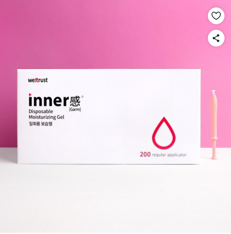 韩国inner感私密清洁保湿滋润护理凝胶干涩产后护理粉嫩温和保养