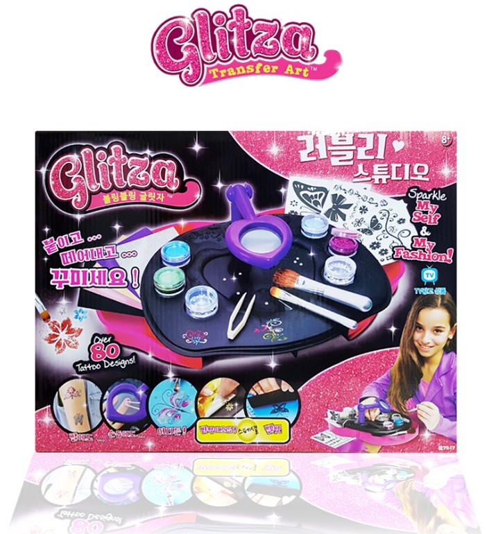 现货进口制作超人气glitza纹身贴