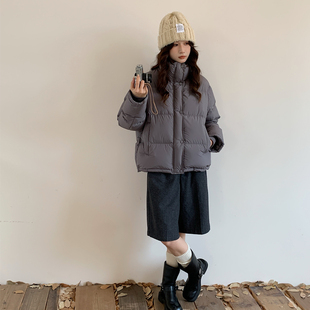 小立领高级感时尚 95白鸭绒羽绒服女2025新款 百搭短外套 CLT MISS